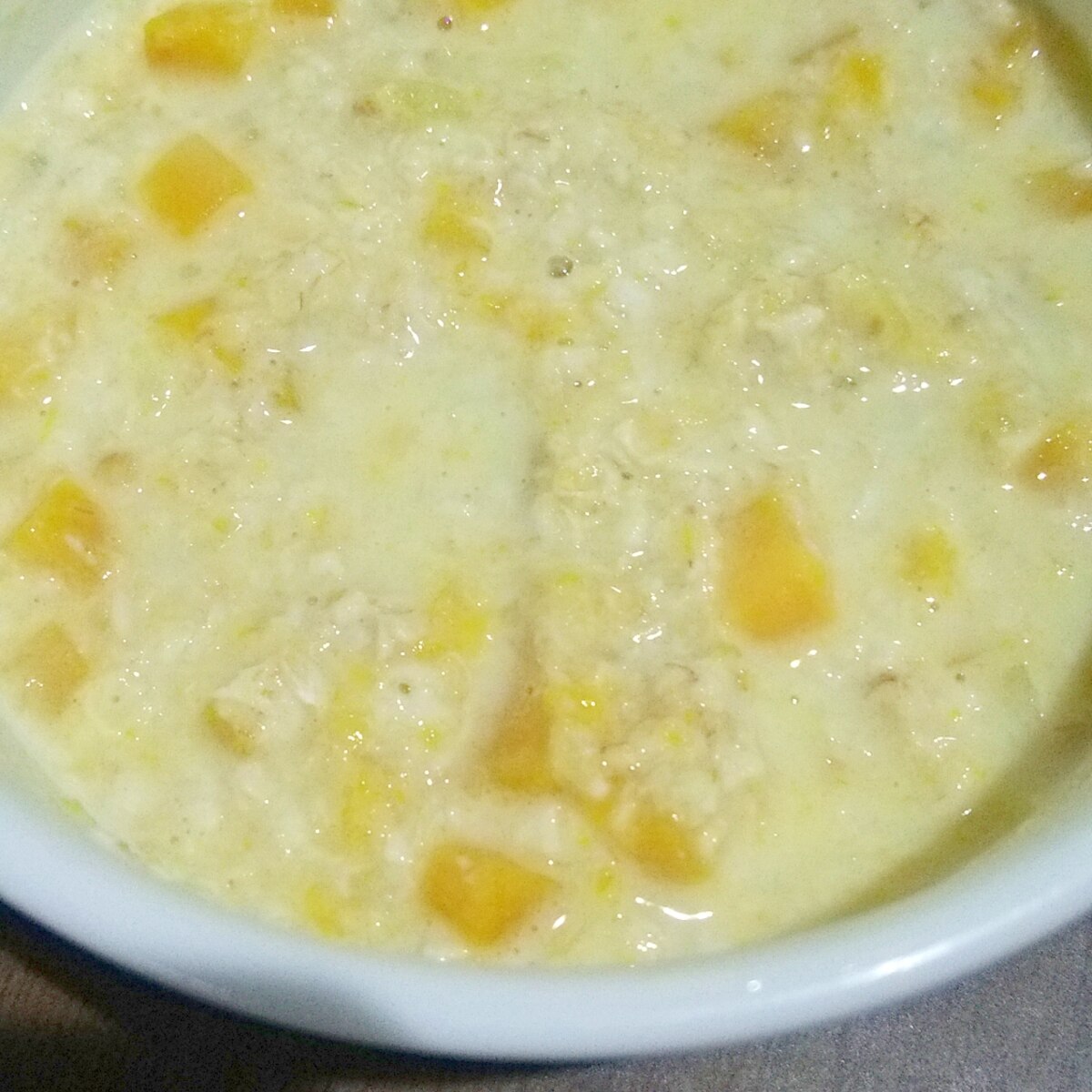 離乳食 さつまいもとかぼちゃのミルクオートミール粥 レシピ 作り方 By さとmin 楽天レシピ 離乳食 さつまいもとかぼちゃのミルクオートミール粥 レシピ 作り方 By さとmin 楽天レシピ